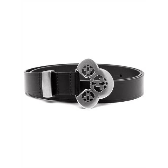 NEW ISABEL MARANT women's adaria belt in black/silver - Picture 1 of 4
